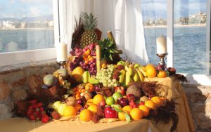 Arreglo de frutas